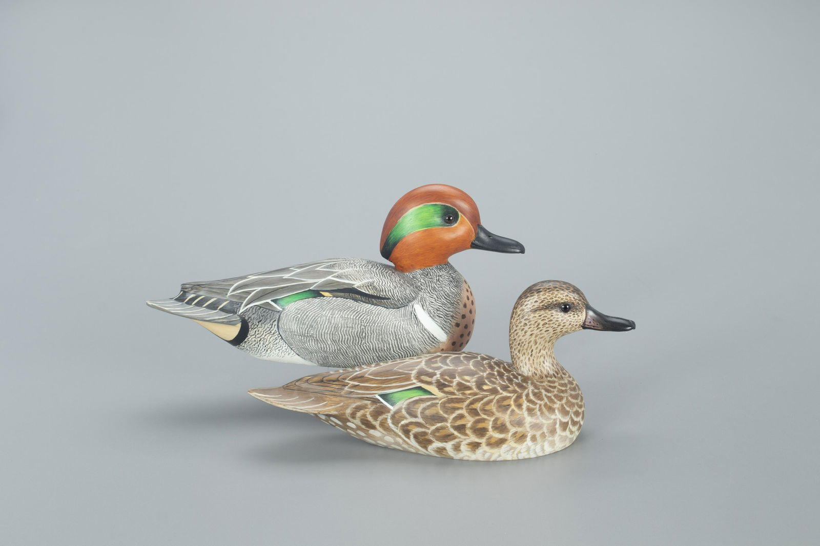 Green-Winged Teal Pair, Robert G. Kerr (b. 1935) (1 of 4)