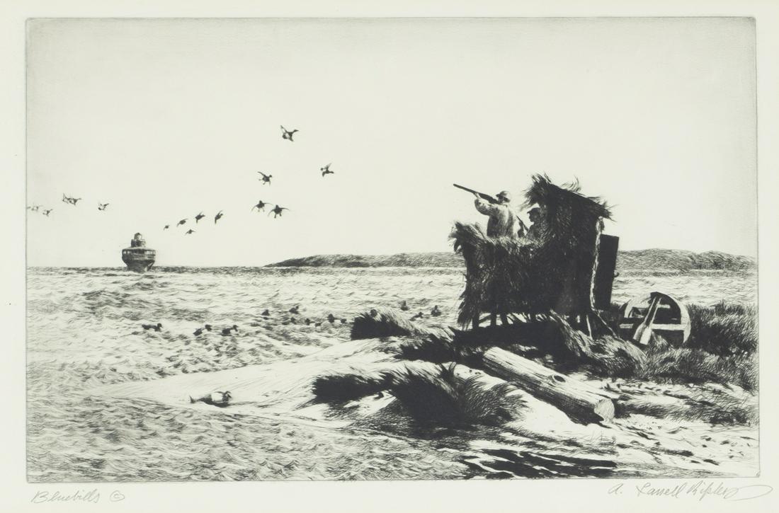 Aiden Lassell Ripley (1896-1969), Bluebills (1 of 3)