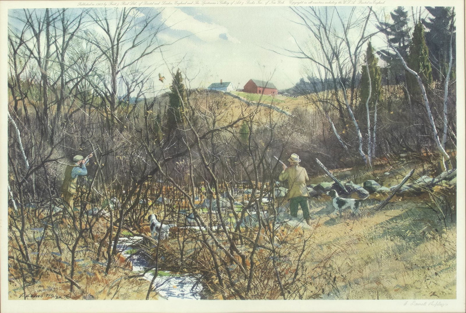 Aiden Lassell Ripley (1896-1969), Woodcock Cover (1 of 3)