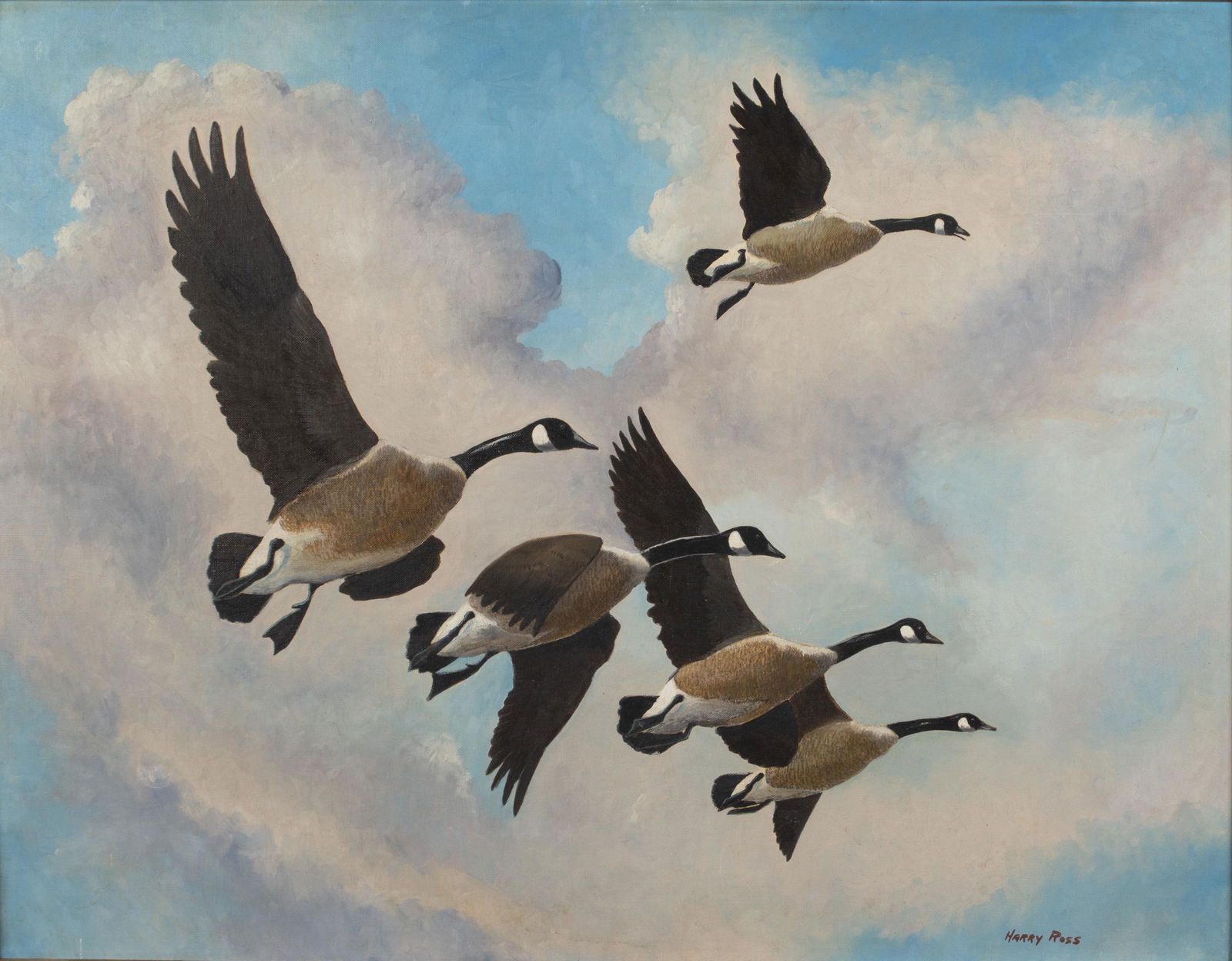 Harry Ross (20th century), Flying Canada Geese (1 of 3)