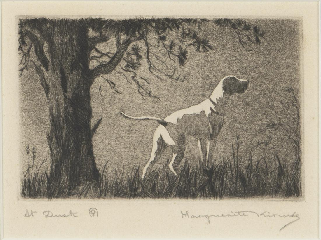 Marguerite Kirmse (1885-1954), Two Etchings (1 of 6)