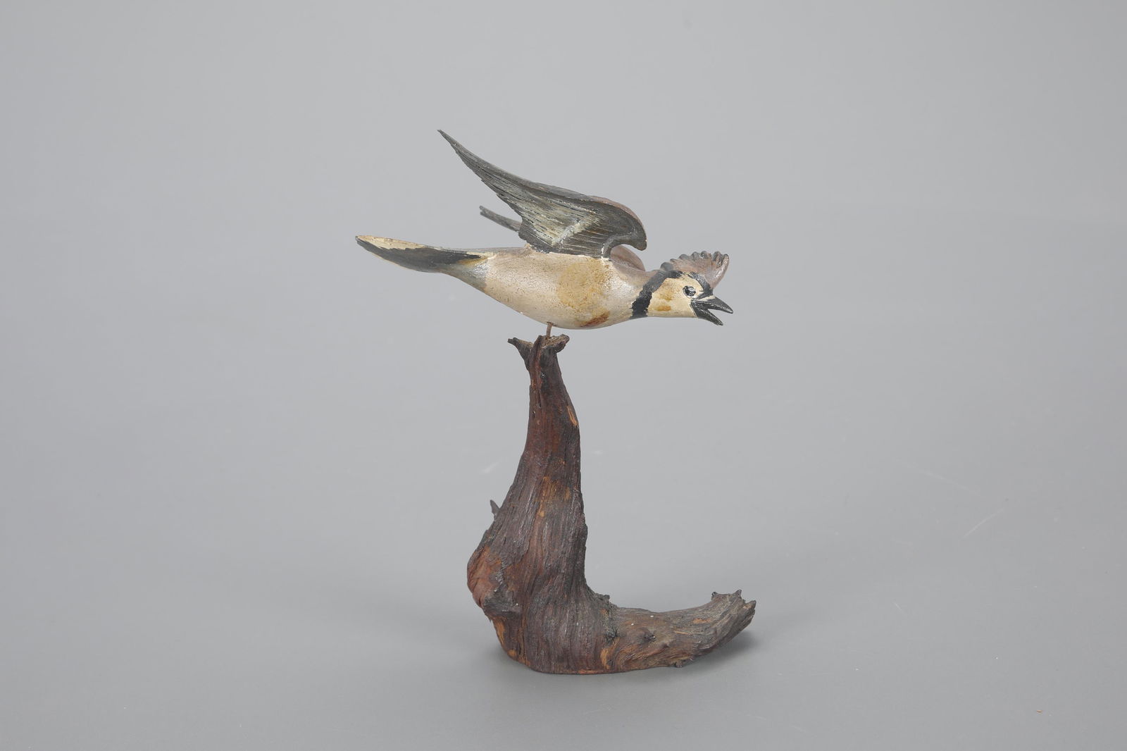 Miniature Flying Blue Jay by Russ P. Burr (1887-1955) (1 of 4)