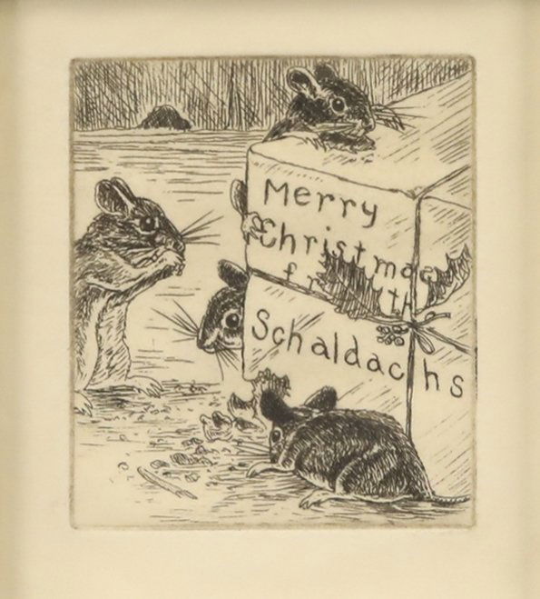 Charles Livingston Bull (1874-1932) & W. Schaldach, Two Works (1 of 6)