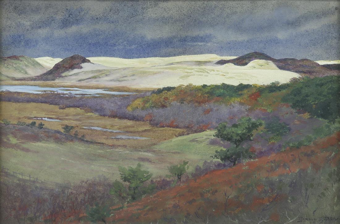 Harold Broadfield Warren (1859-1934), Coastal Landscape (1 of 3)