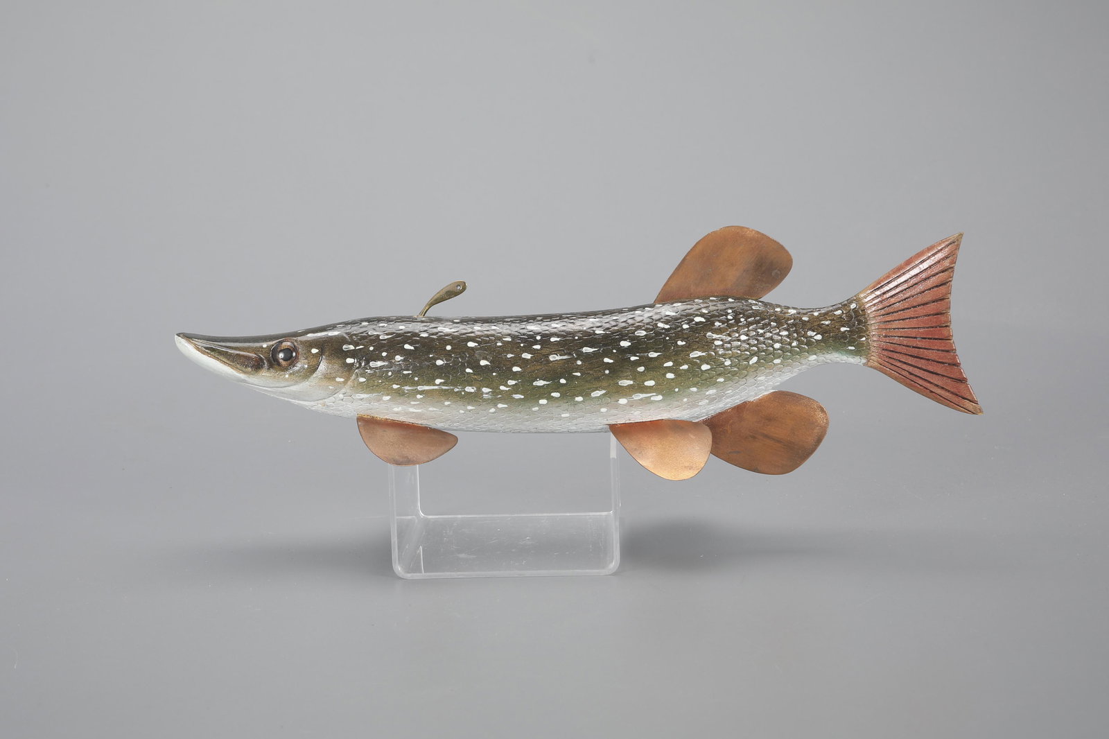 Musky Decoy by Harold E. "Rick" Rickert (1923-1990) (1 of 4)