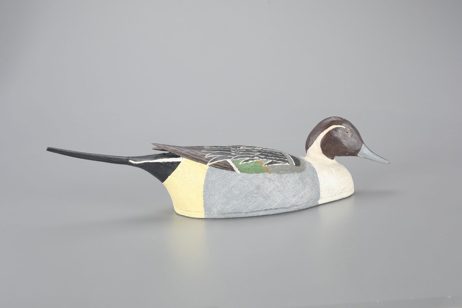 Tucked-Head Pintail Decoy by Harold "Pappy" Kidwell (1895-1982) (1 of 5)