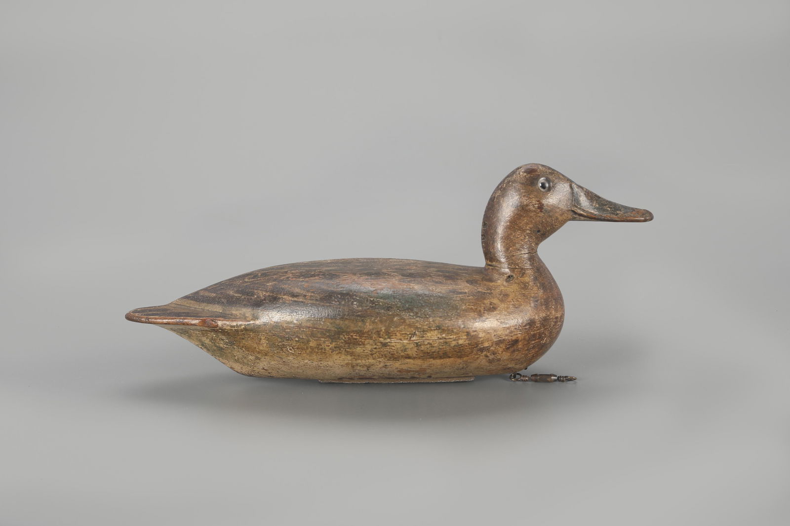 Trego-Rig Blue-Winged Teal Decoy by Robert Elliston (1847-1925) (1 of 4)