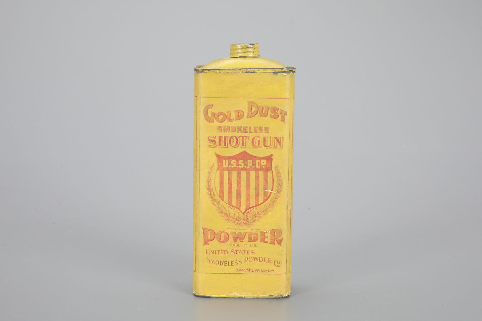 One Gold Dust Smokeless Shotgun Powder Tin (1 of 4)