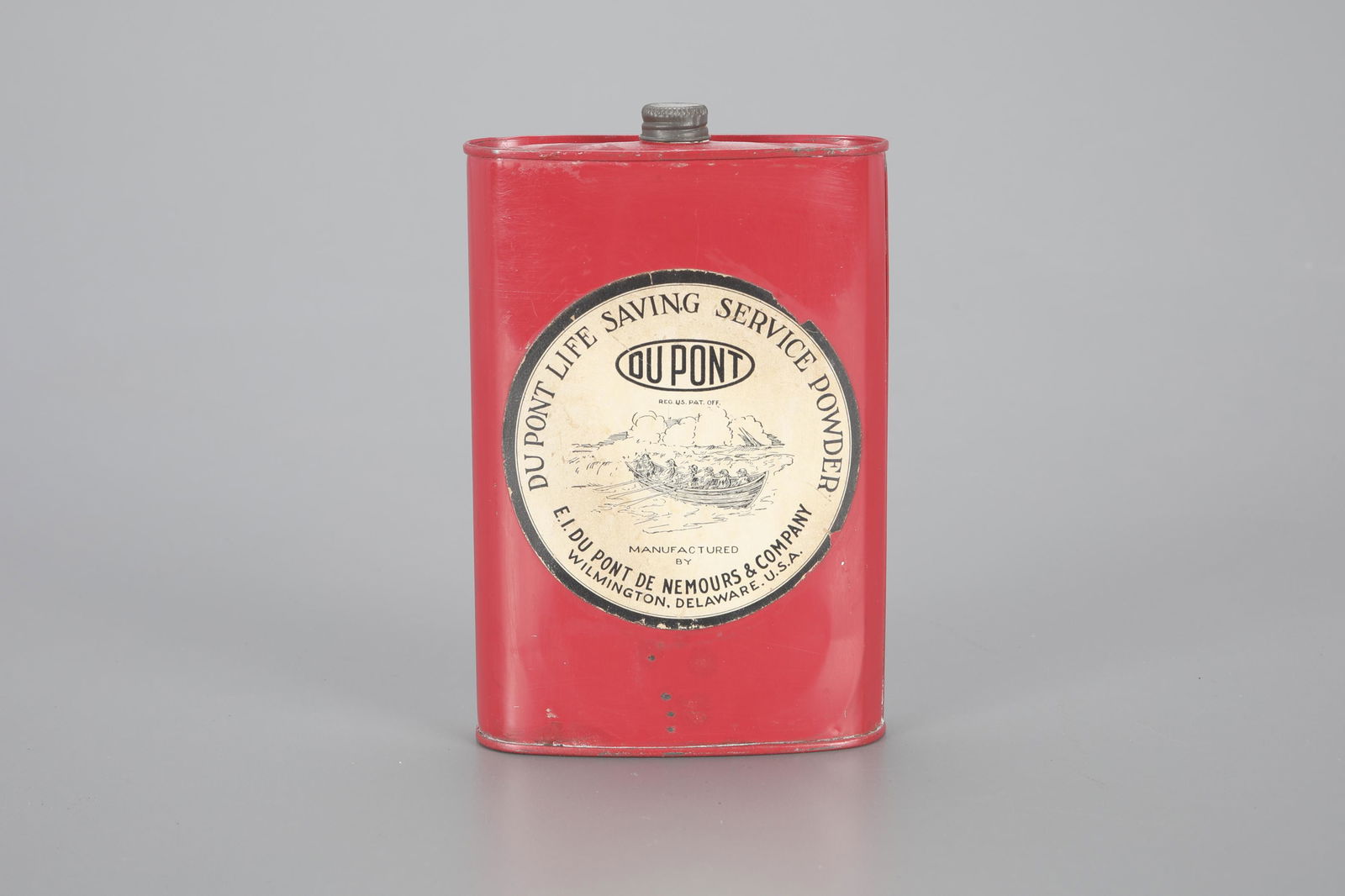 One Du Pont Life Saving Service Powder Tin (1 of 4)
