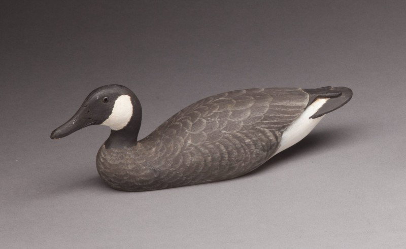 Miniature Canada Goose: Miniature Canada Goose John Byron Garton Smith Falls, Ontario, Canada, c. 1970 Signed "J.B. Garton" in pencil on the bottom and with the maker's brand on the bottom. Garton is a two-time World Champio