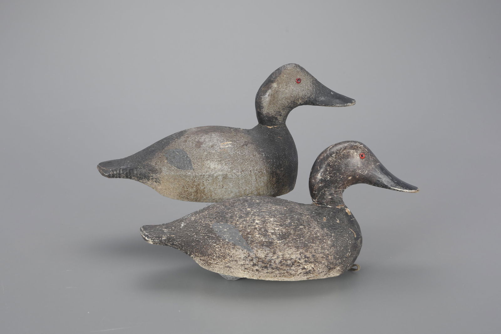 Two Canvasback Hens by Evans Duck Decoy Co. (1921-1932) (1 of 4)