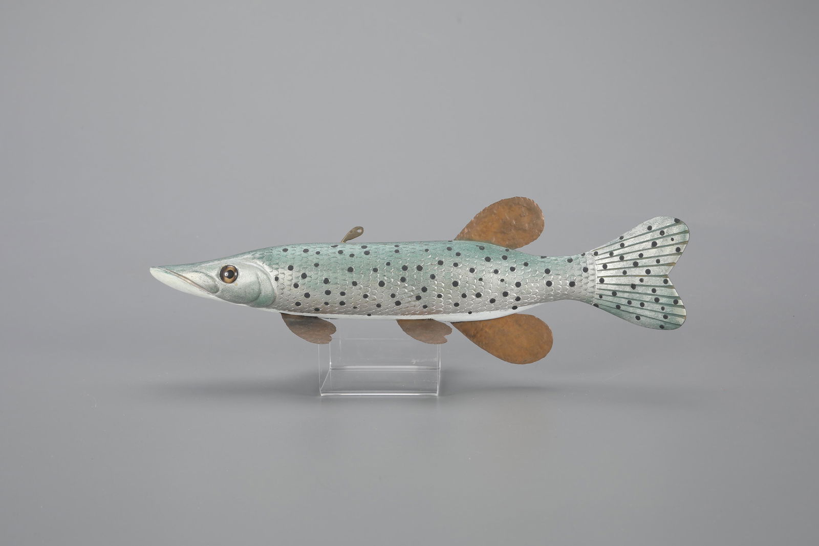 Pike and Muskie Decoy by Harold E. "Rick" Rickert (1923-1990) (1 of 4)