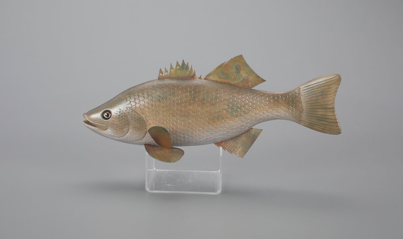 Bass Hybrid Decoy by Harold E. "Rick" Rickert (1923-1990) (1 of 4)