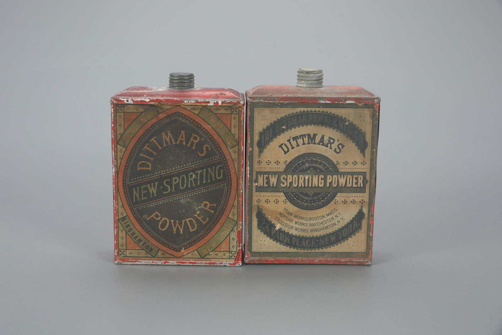 Two Dittmar's Powder Tins (1 of 4)