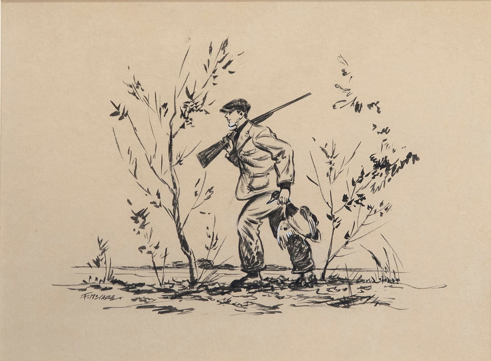 Fred McCaleb (1893-1959), Duck Hunter (1 of 3)