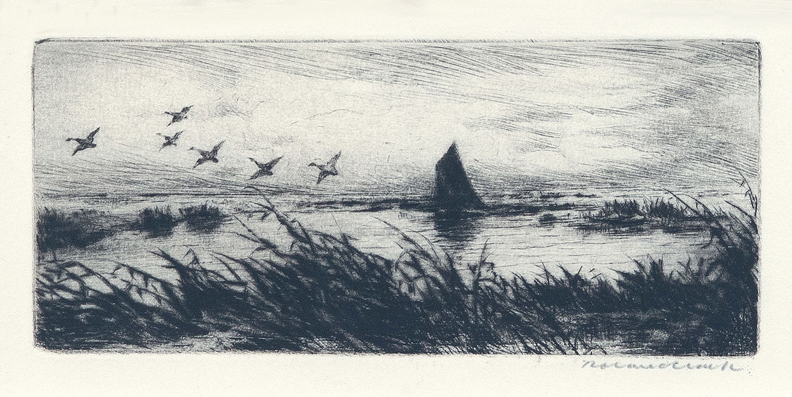 Roland H. Clark (1874-1957), Still Waters (1 of 3)