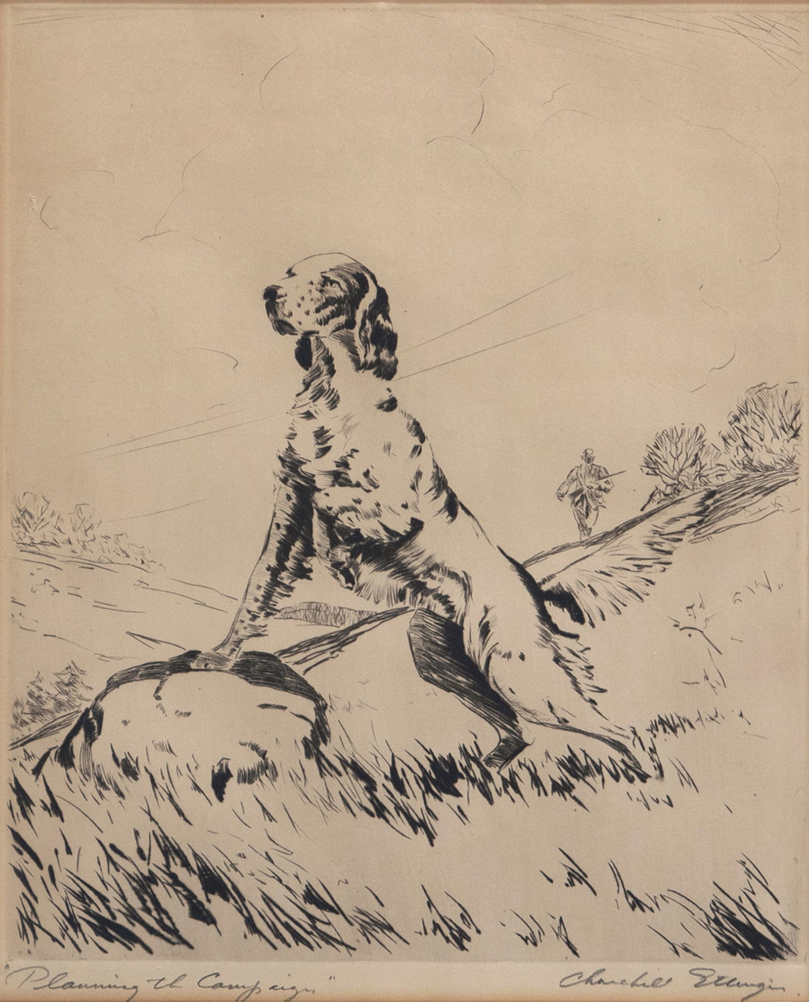 Churchill Ettinger (1903-1984), Planning the Campaign (1 of 3)