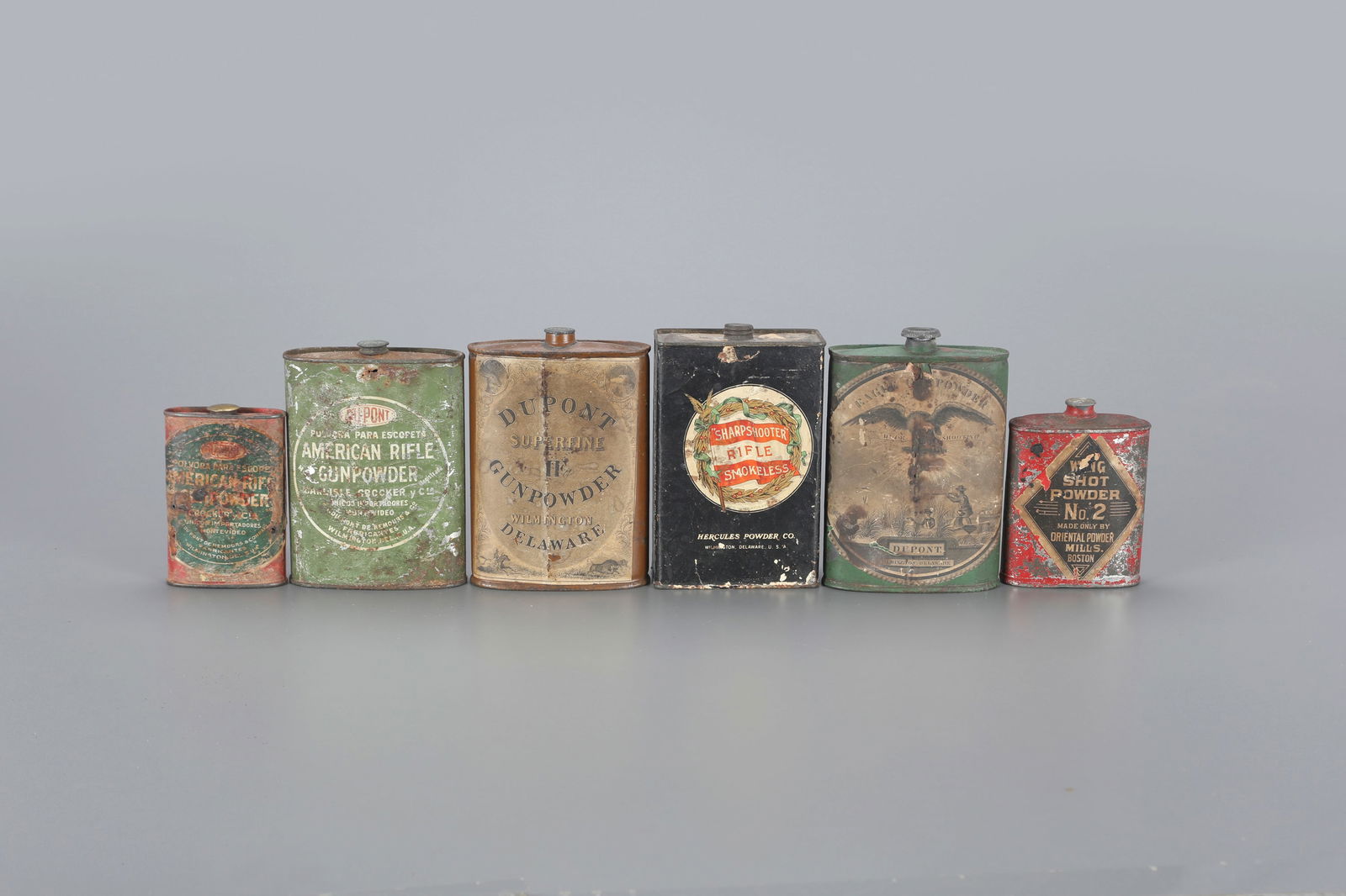 Six Powder Tins (1 of 4)