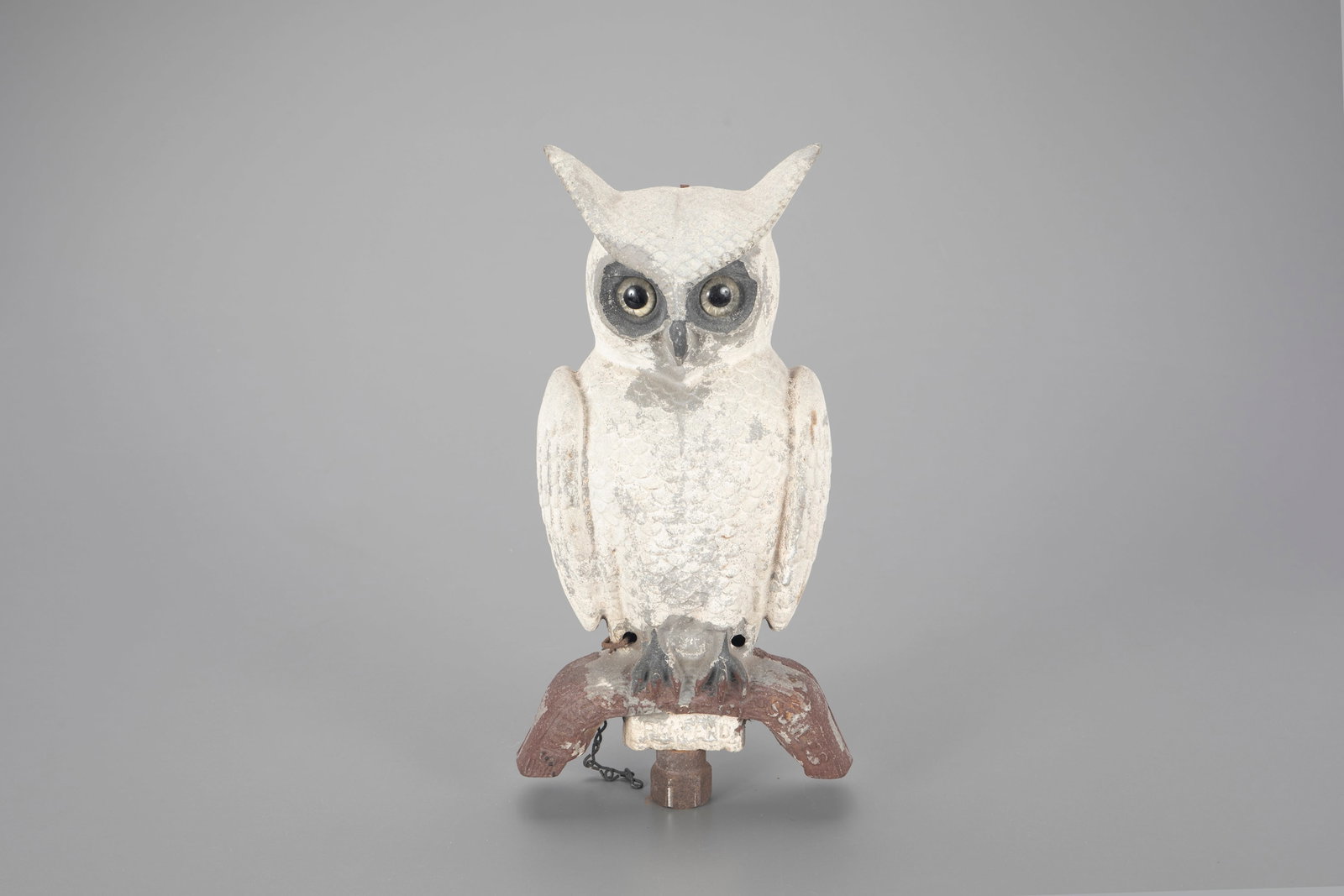 Double-Faced Scare-Bird Owl Decoy by Joseph R. Swisher (1 of 5)