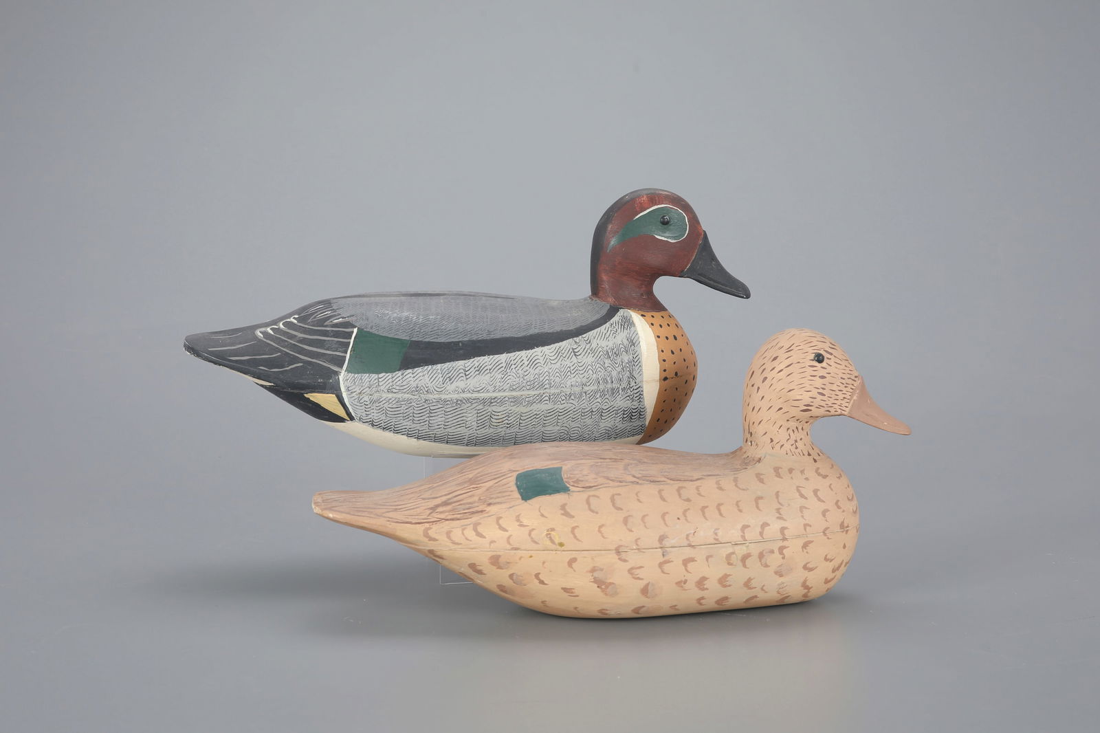 Green-Winged Teal Pair by Gene Hendrickson (1899-1971) (1 of 4)