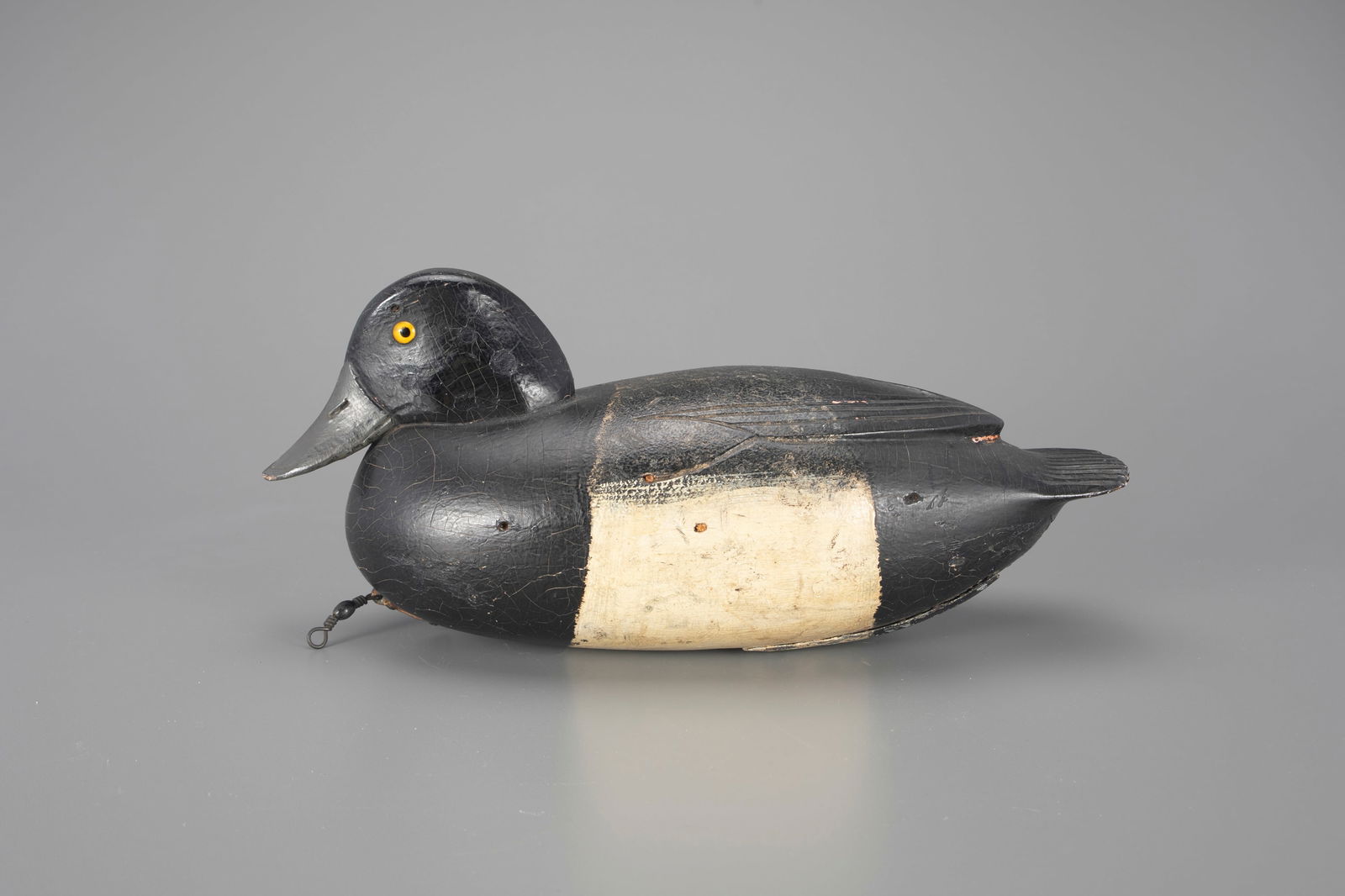 Low-Head Bluebill Decoy, English Family (1 of 4)