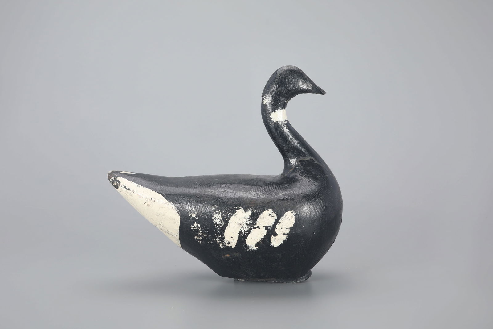 Snakey-Head Brant Decoy by Larry Kirack (1918-1970) (1 of 5)