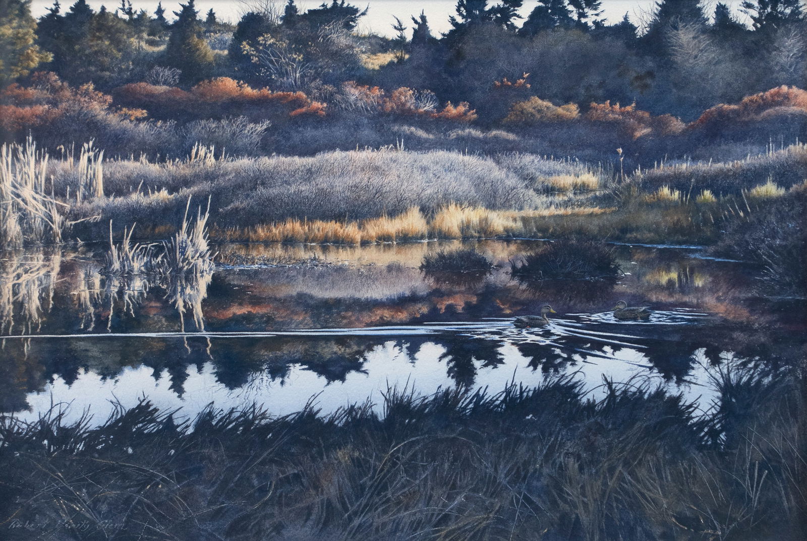 Robert Verity Clem (1933-2010), The Pond (1 of 3)