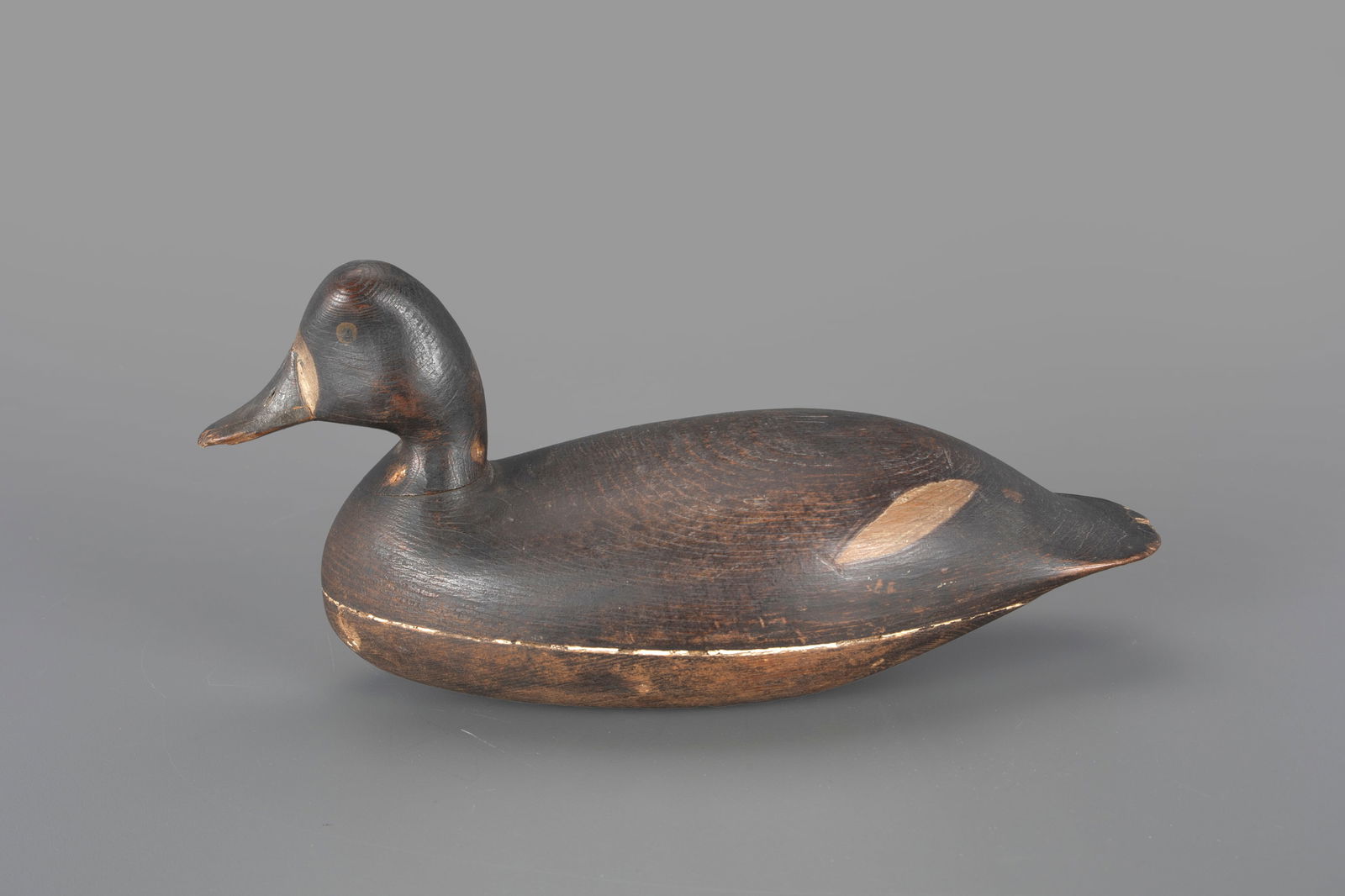 Bluebill Hen Decoy by Harry M. Shourds (1890-1943) Ocean City, NJ (1 of 4)