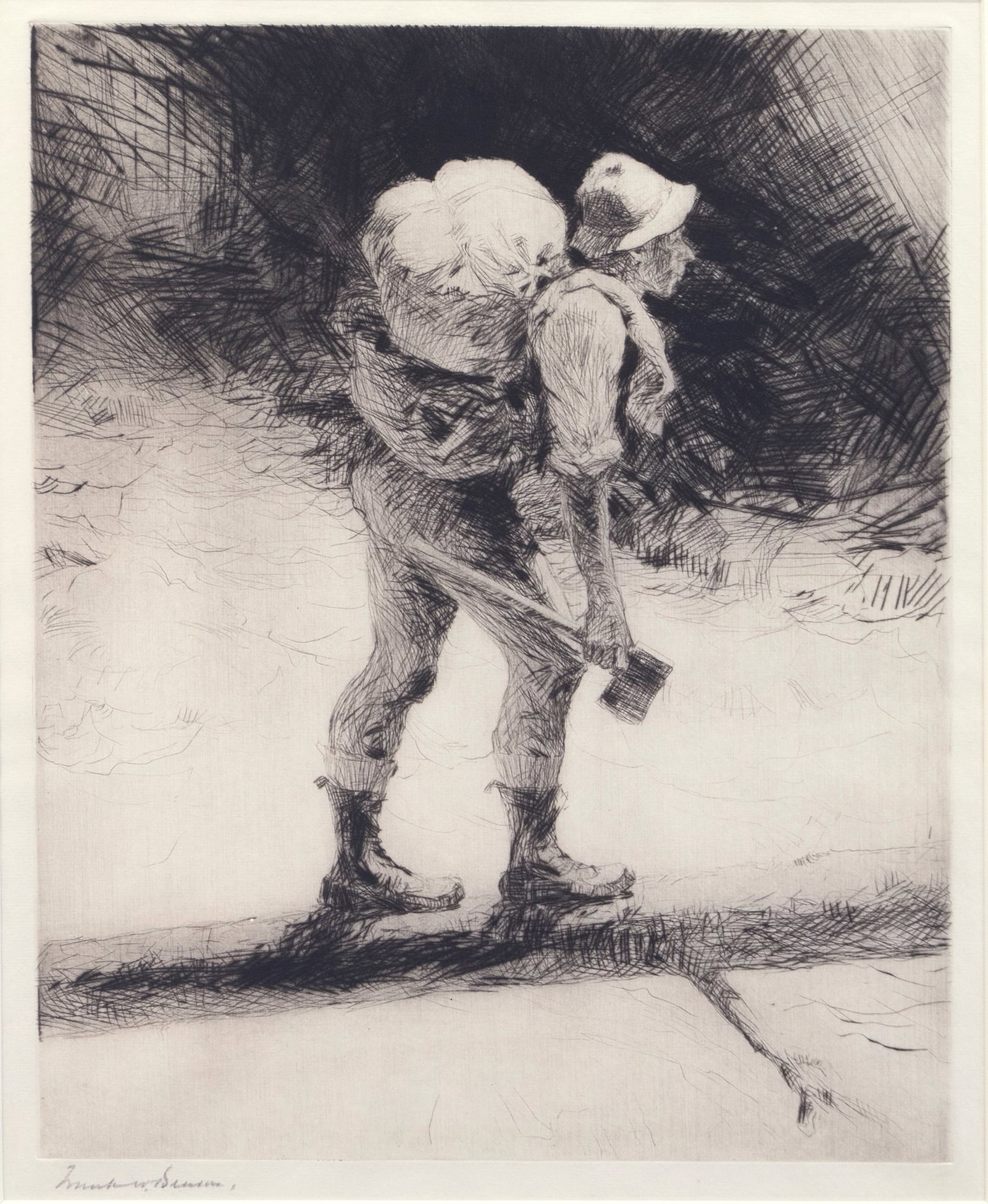 Frank W. Benson (1862-1951), The Bridge (1 of 3)