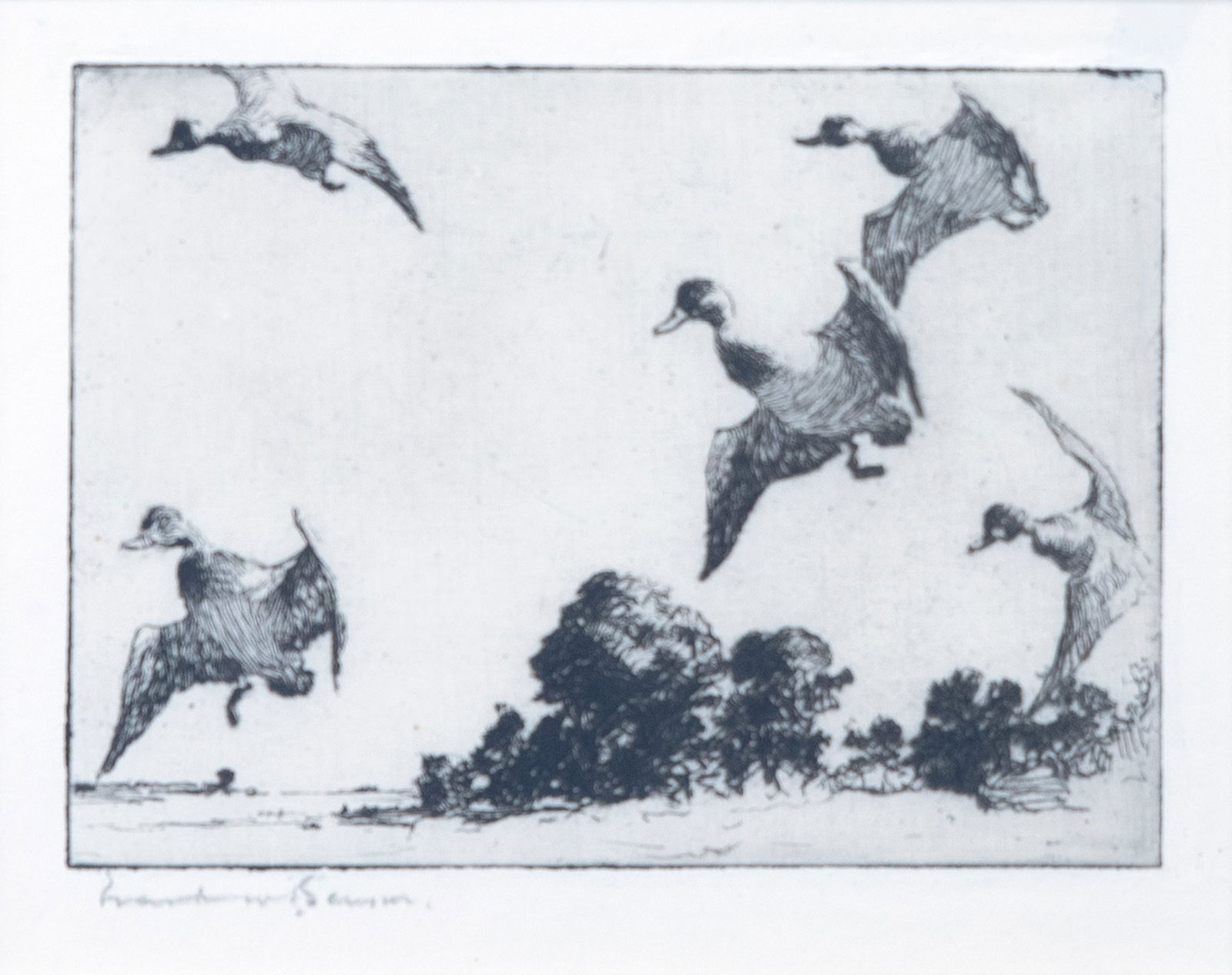 Frank W. Benson (1862-1951), On Set Wings (Frontispiece) (1 of 3)