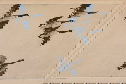 Frank W. Benson (1862-1951), Three Etchings (1 of 9)