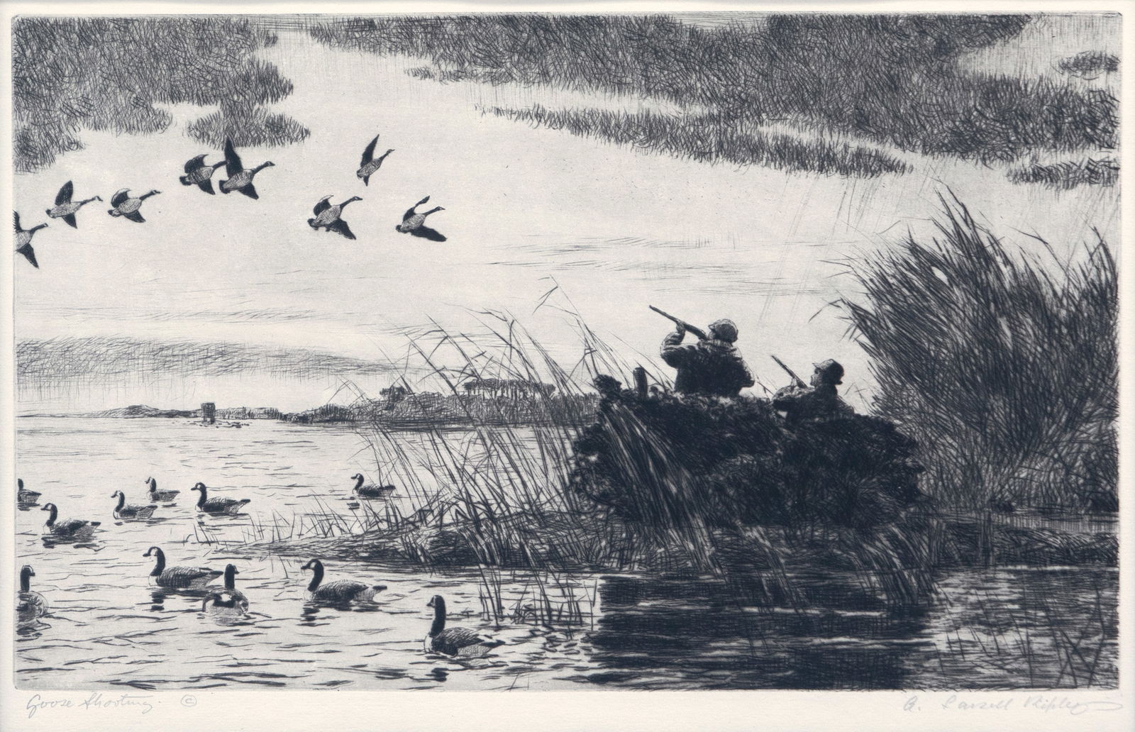 Aiden Lassell Ripley (1896-1969), Goose Shooting (1 of 3)