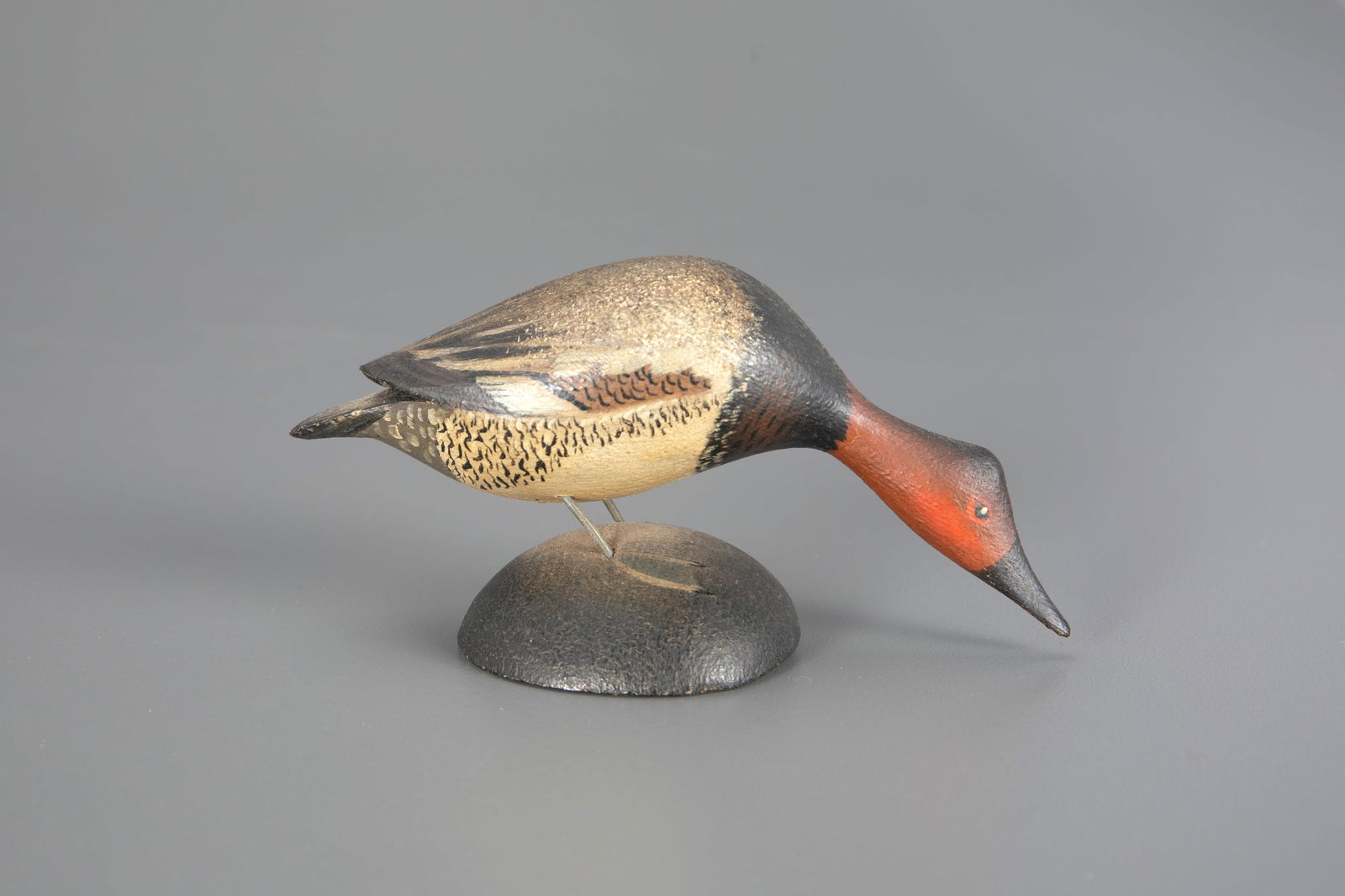 Miniature Canvasback Drake by A. Elmer Crowell (1862-1952) (1 of 4)