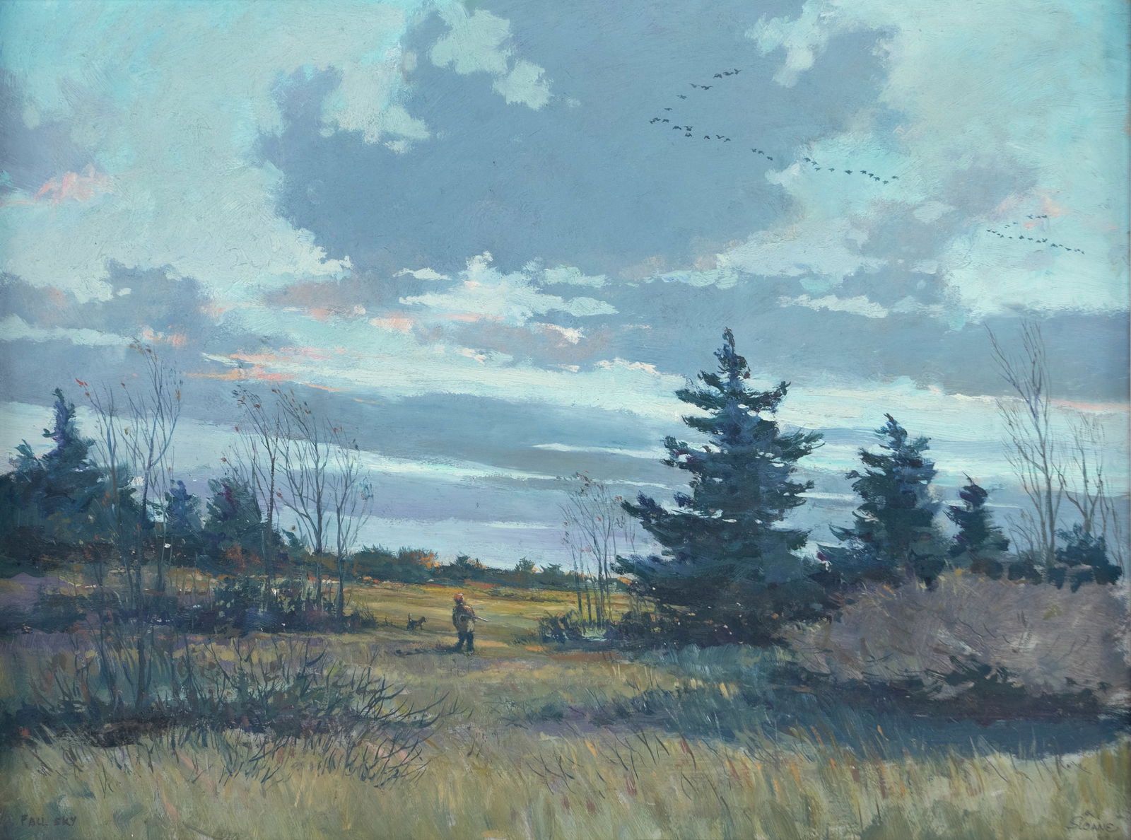 Eric Sloane (1905-1985), Fall Sky (1 of 3)