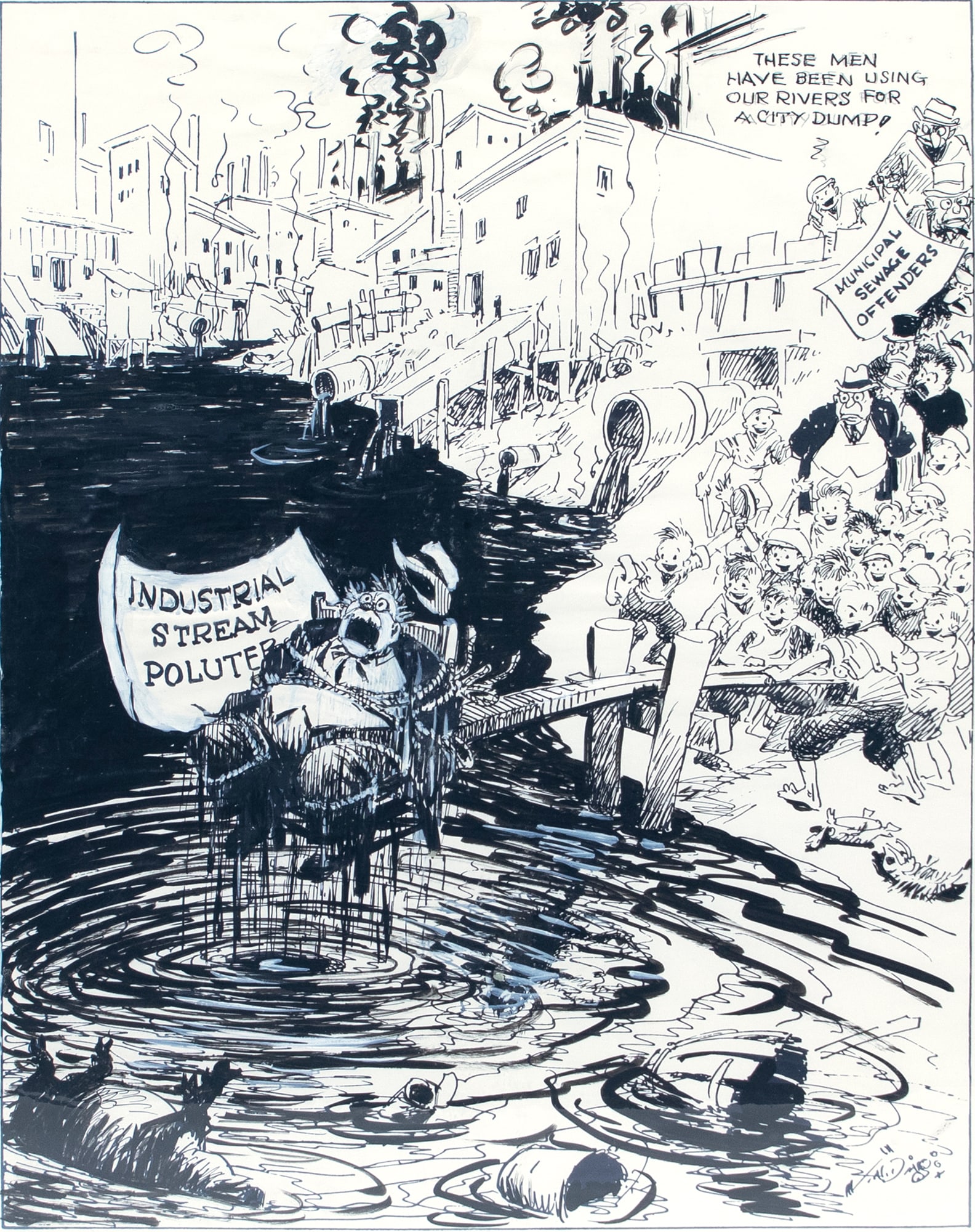 Jay Norwood "Ding" Darling (1876-1962), Editorial Cartoon (1 of 3)