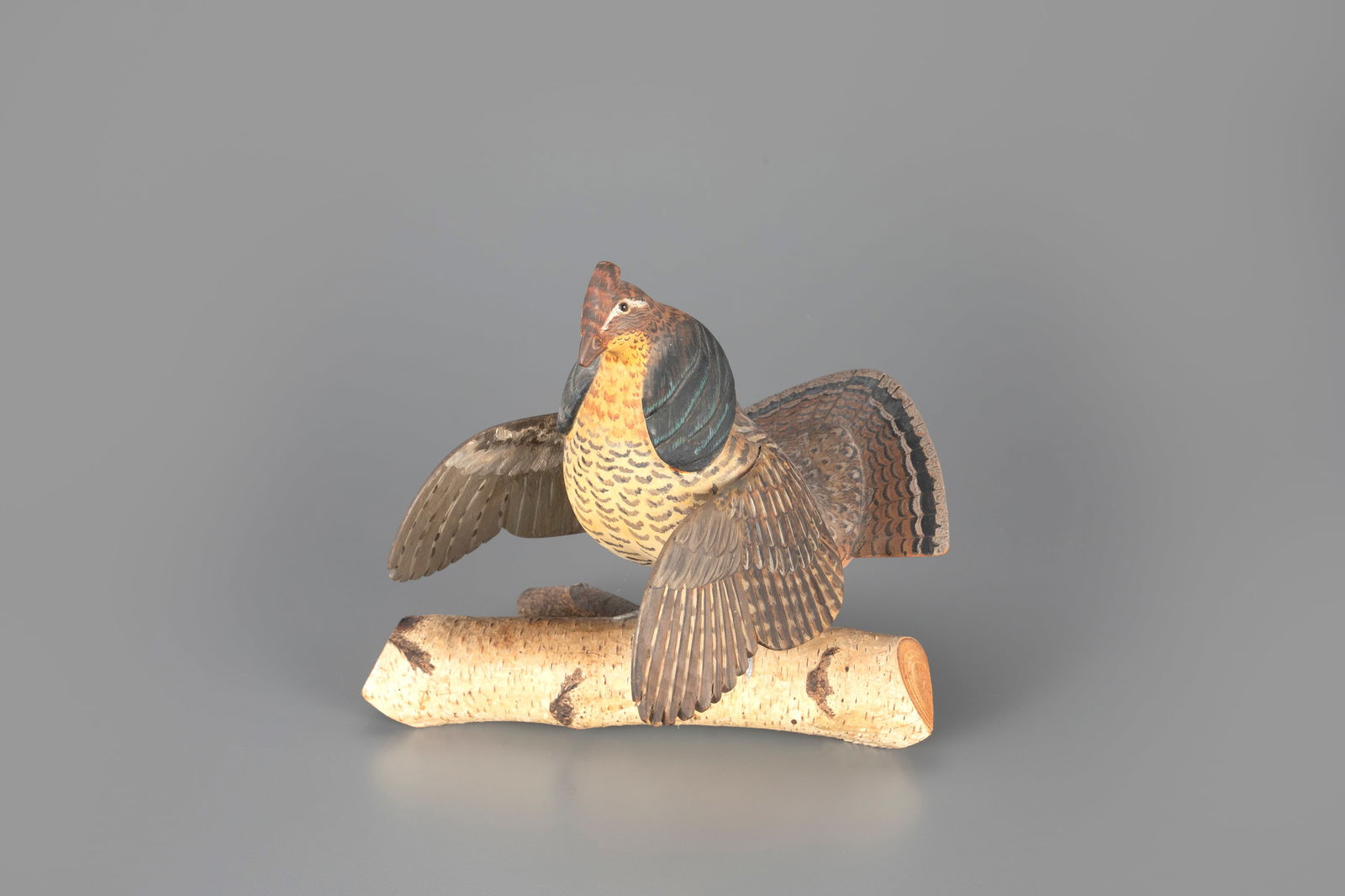 Ruffed Grouse on Birch Branch by James Joseph Ahearn (1904-1963) (1 of 6)