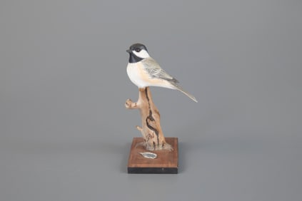 Life-Size Chickadee by Steve Weaver (b. 1950)