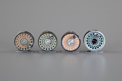 Four Hardy Bros Trout Reels