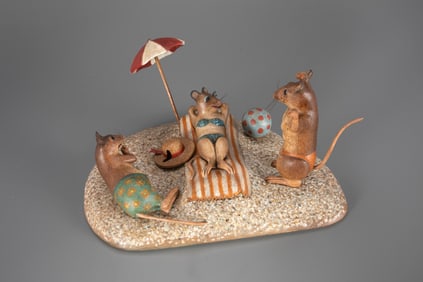 "Mouse-le" Beach by Frank S. Finney (b. 1947)