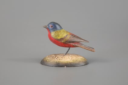 Painted Bunting by Frank S. Finney (b. 1947)
