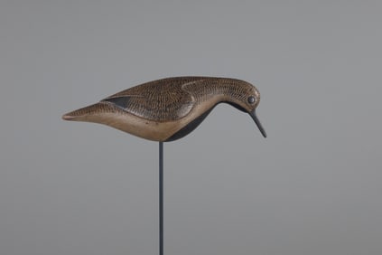 Verity-Style Feeding Plover by Mark S. McNair (b. 1950)
