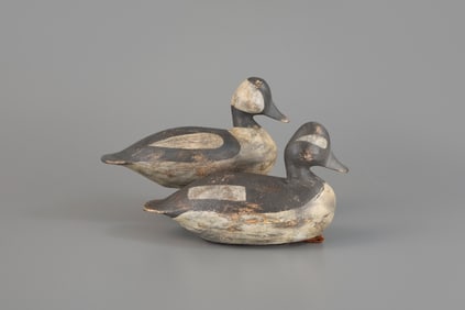 Bufflehead Pair by Reggie Birch (b. 1953)