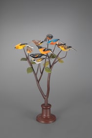 Bird Tree by Lloyd Cargile (b. 1938)