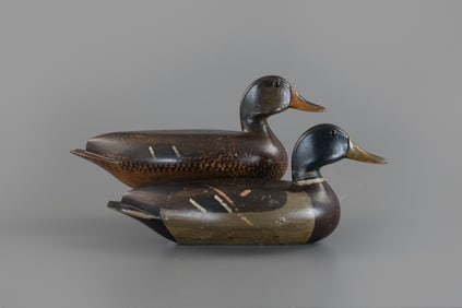 Mallard Pair by Hiram "Hy" Hotze (1886-1977)