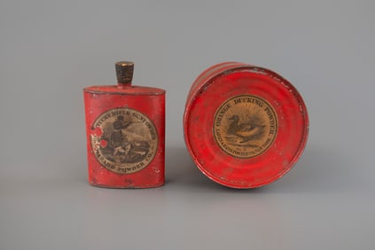Two Powder Tins
