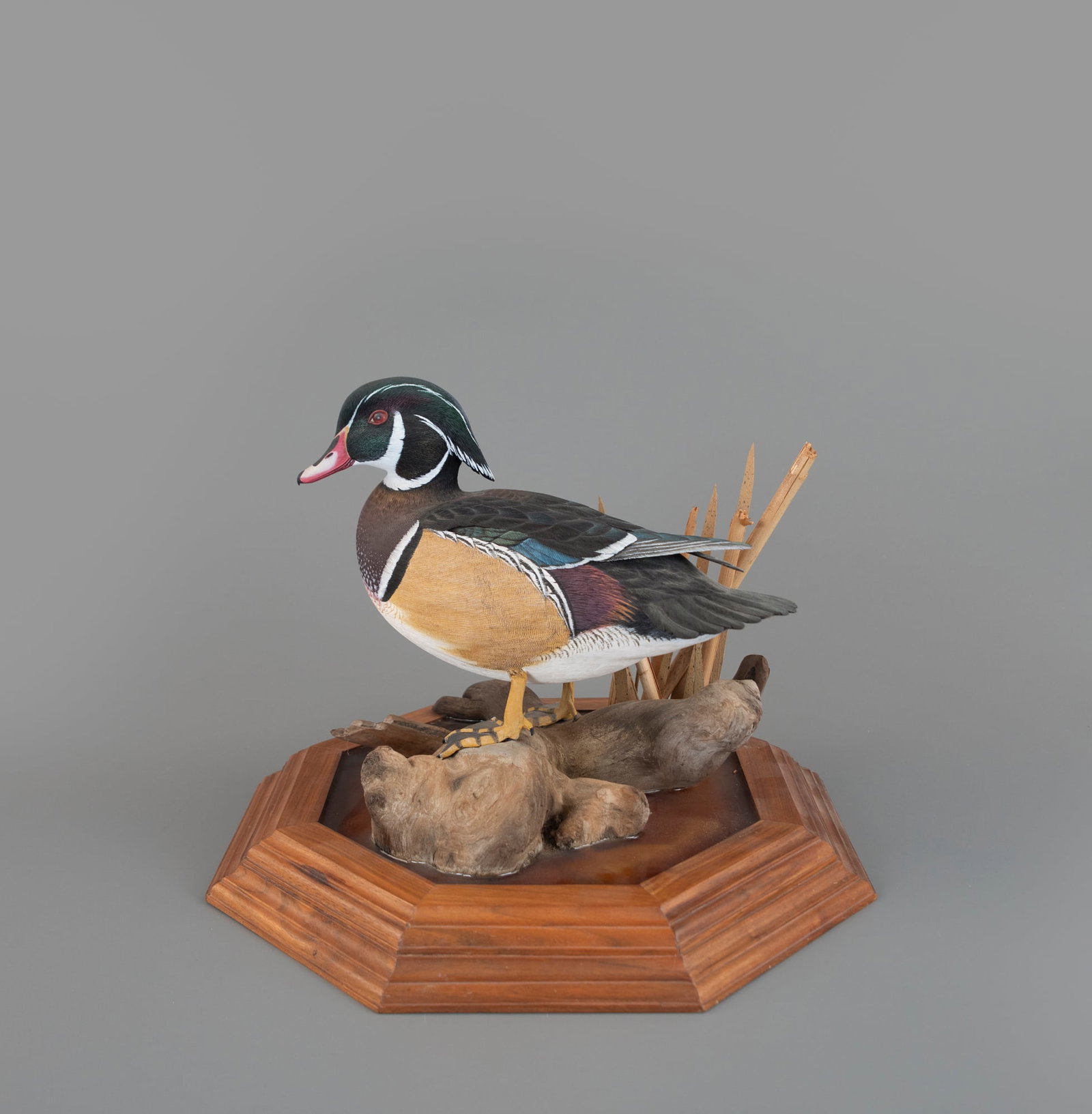 Standing Wood Duck by Larry Tawes Sr. (1936-2022) (1 of 3)
