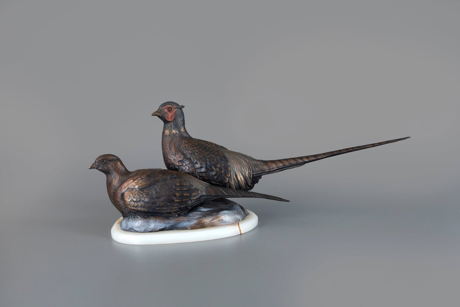 Burl Jones (20th Century), Pheasant Pair (1 of 4)