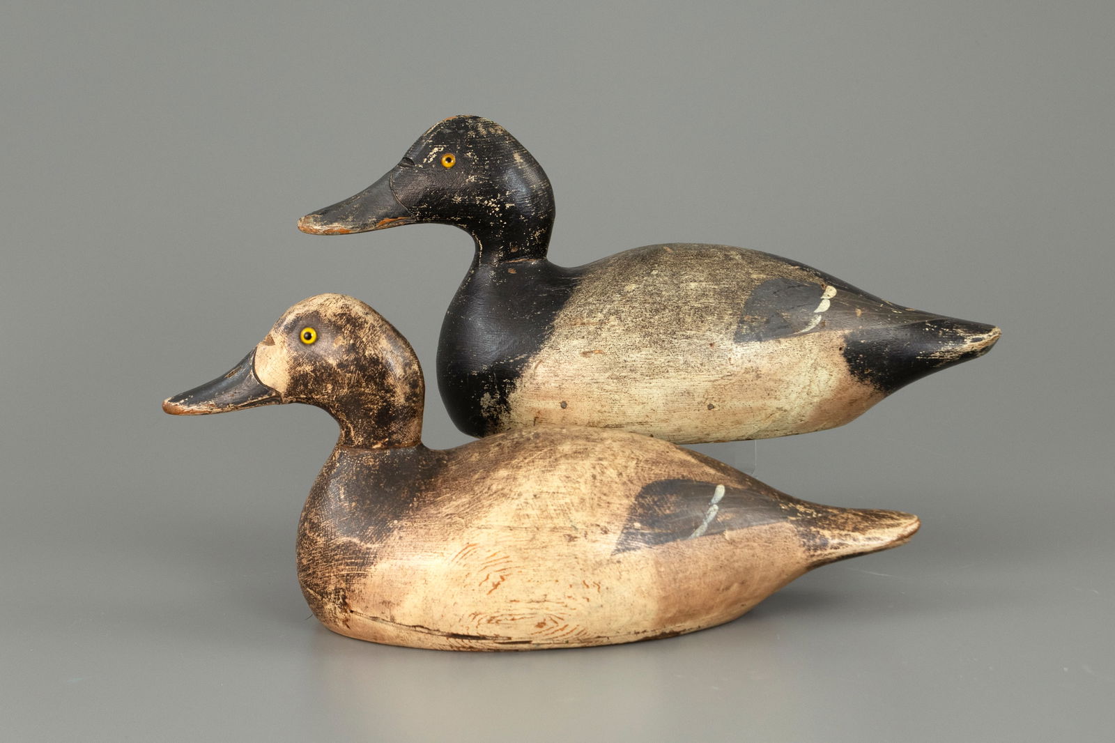 Bluebill Pair by Evans Duck Decoy Co. (1921-1932) (1 of 5)