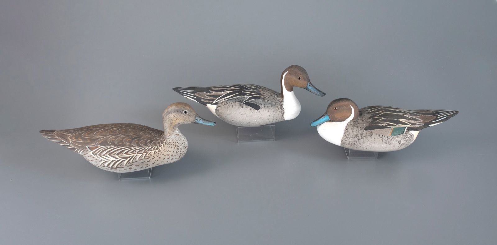 Three Pintails by Jack E. Leach (1923-2015) (1 of 4)