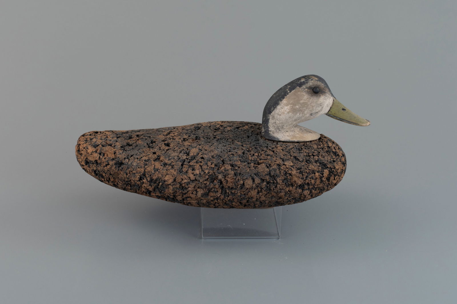 Black Duck Decoy by Eugene Wells (c. 1850-1930) (1 of 4)